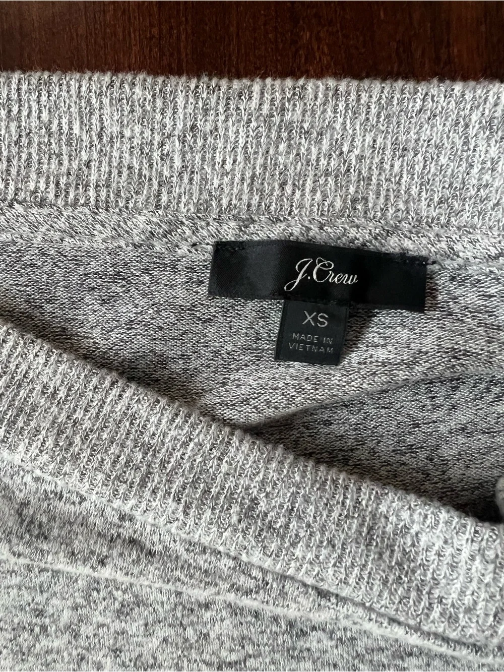 J.Crew Light Gray Boatneck Women’s Sweater